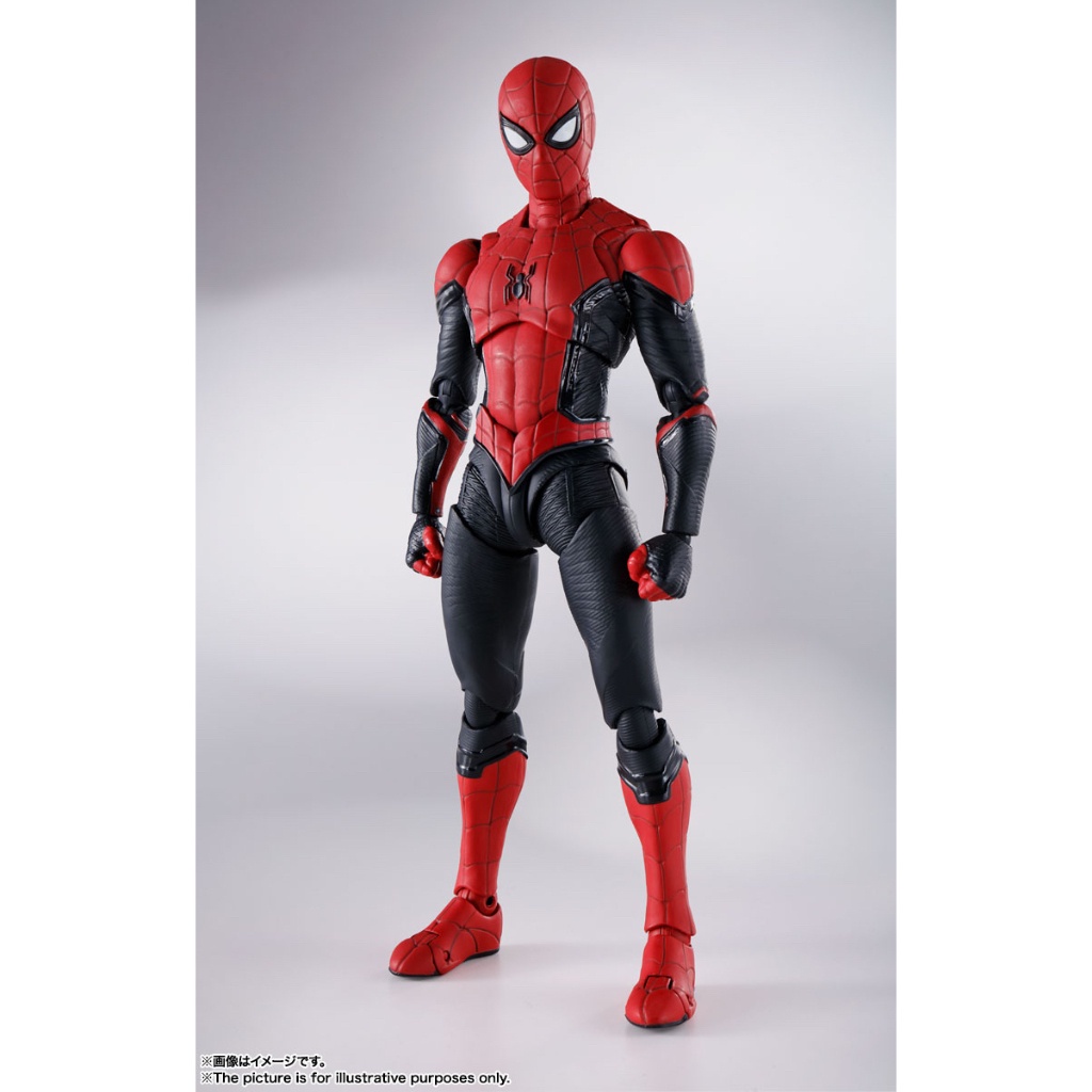 Đồ Chơi Mô Hình Chính Hãng SHFiguarts: Spider - Man Upgraded Suit Trong Marvel - No Way Home SHF