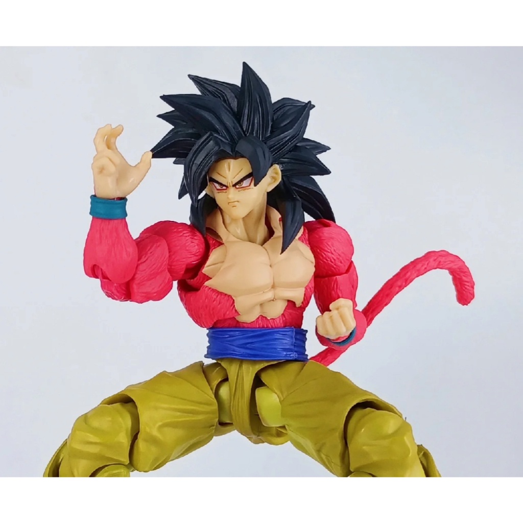 Đồ Chơi Mô Hình Chính Hãng SHFiguarts: Son Goku SSJ4  Dragon Ball GT SHF
