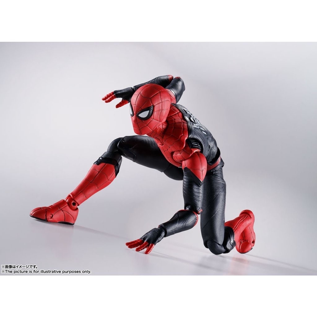 Đồ Chơi Mô Hình Chính Hãng SHFiguarts: Spider - Man Upgraded Suit Trong Marvel - No Way Home SHF