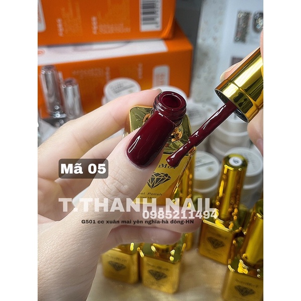 Sơn Gel Màu Đỏ Hàng Cao Cấp Chai 18ml