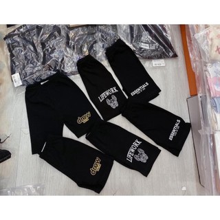 Quần legging lửng life wwork cho bé gái, quần đùi legging cạp cao siêu co dãn chất tăm zip