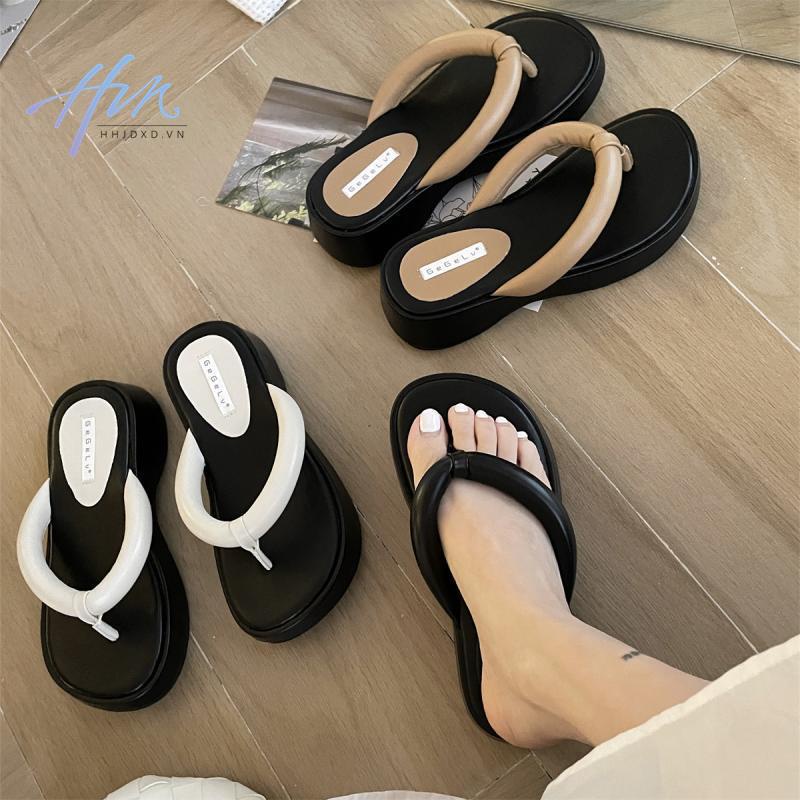 Sandal Đế Dày Thời Trang Mùa Hè 2023 Phong Cách Mới Cho Nữ