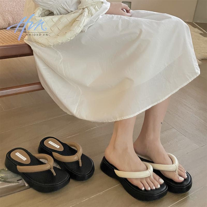 Sandal Đế Dày Thời Trang Mùa Hè 2023 Phong Cách Mới Cho Nữ