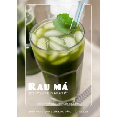 Bột rau má chuẩn nguyên chất mát gan đẹp da 500gr CHÍNH HÃNG