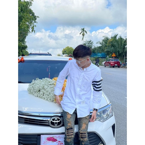 Sơ mi Thombrowne Neww hàng có sẵn !! Kiểu dáng trẻ trung, thời thuọng mặc cho Nam & Nữ !!