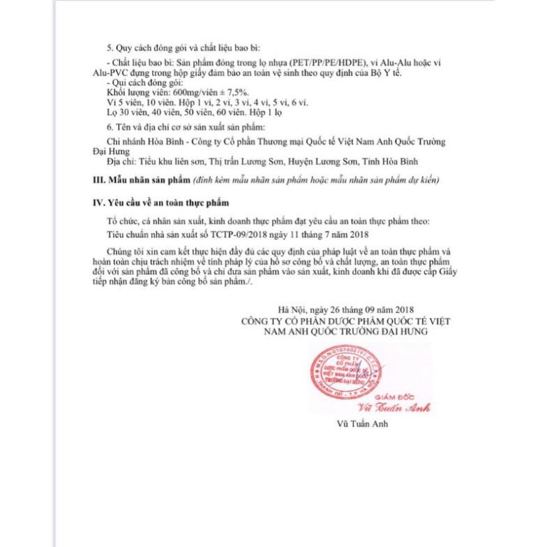 Viên uống trắng da Glu 1000 mg chính hãng, mờ nám tàn nhang, da đẹp mịn màng CHÍNH HÃNG