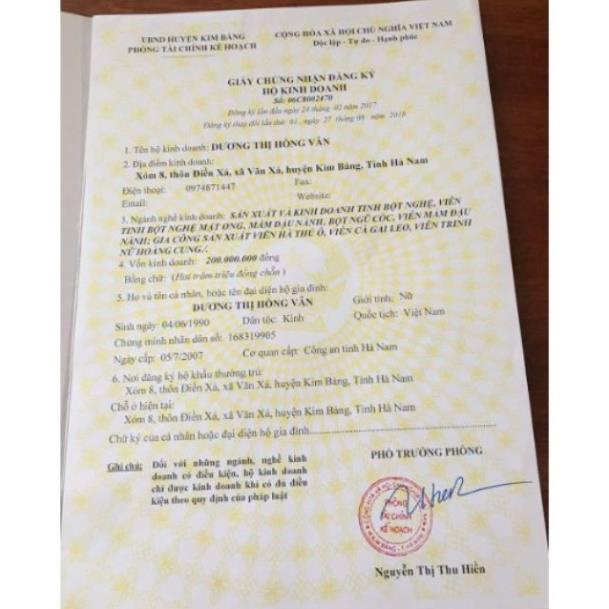 Cà gai leo mật ong CHÍNH HÃNG