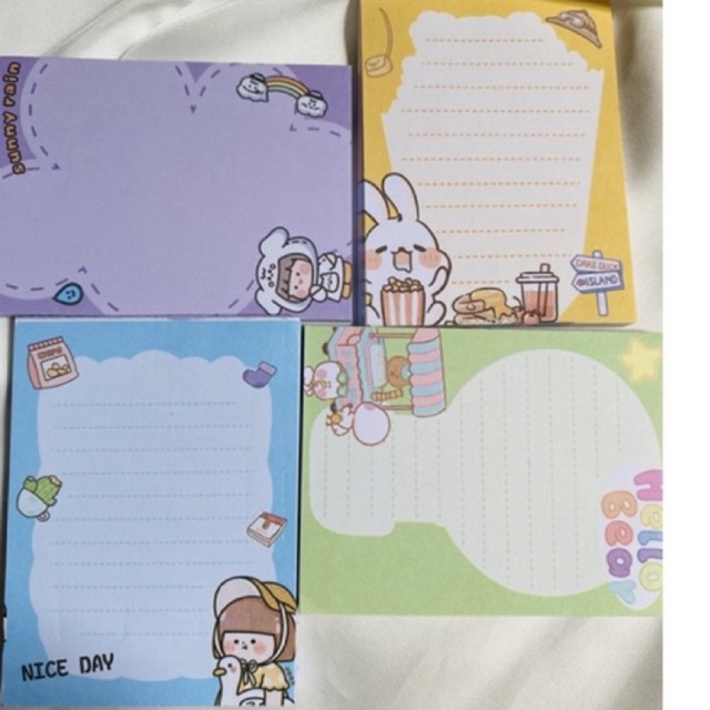 Giấy note giấy ghi chú cute