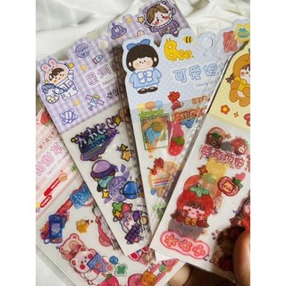 Set 3 tấm sticker trang trí