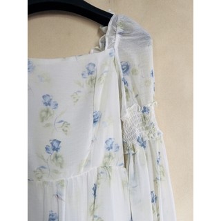 Đầm Hoa Sz S, new 99%