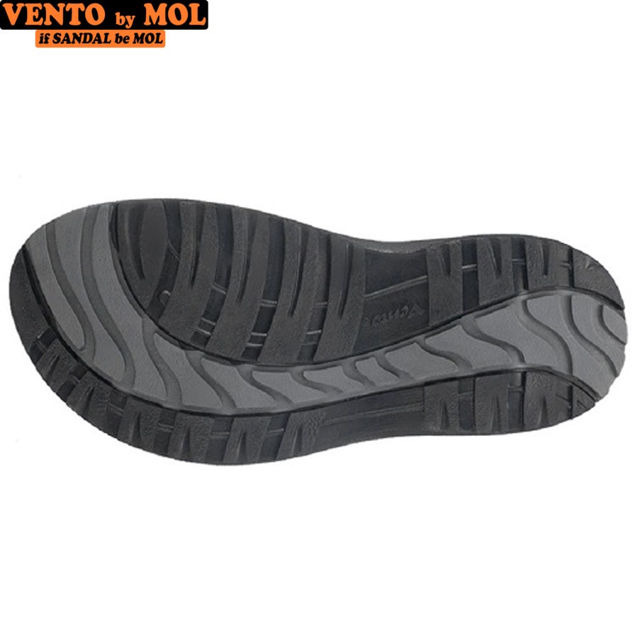 Giày sandal nam quai ngang Vento NV25G màu xám có big size 44 45