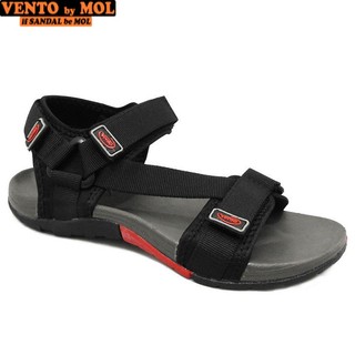 Giày sandal nam quai chữ z hiệu vento nv4538bb màu đen có big size 44 45 có big size 44 45