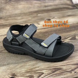 Giày sandal nam quai ngang Rova RV866G màu xám