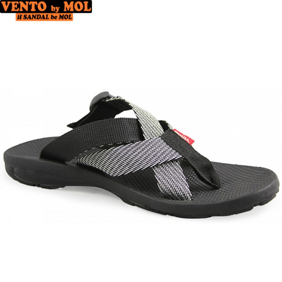 Dép nam quai chéo Vento VT1189G màu xám