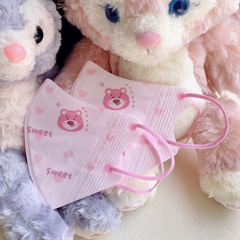 KHẨU TRANG 3D ,4D ,5D IN HÌNH NGƯỜI LỚN MASK OF THE BEAR