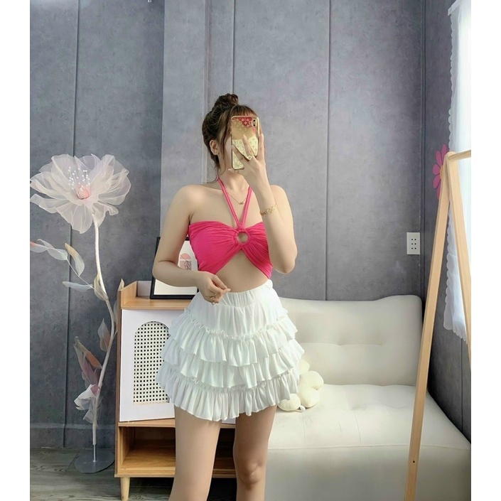 Áo xốp khoen có sẵn mút ngực