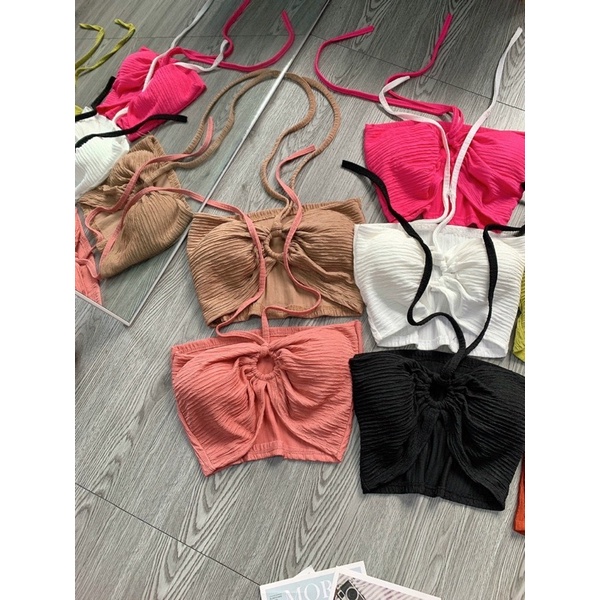 Áo xốp khoen có sẵn mút ngực