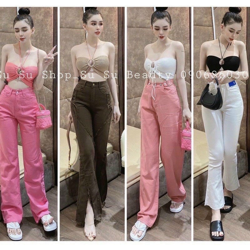 Áo xốp khoen có sẵn mút ngực