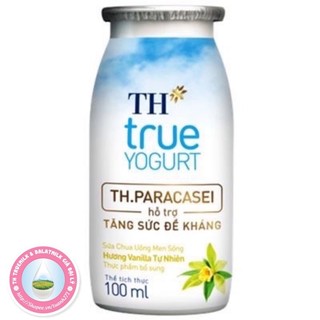 Sữa chua uống men sống hương vani tự nhiên 100ml(24 hộp)