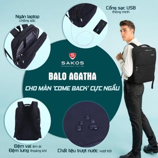 Balo du lịch SAKOS AGATHA i15 (15")