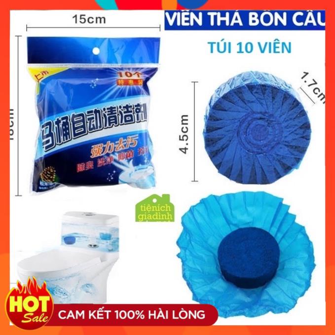Viên tẩy bồn cầu diệt khuẩn, Viên vệ tẩy ố vệ sinh bồn cầu toilet