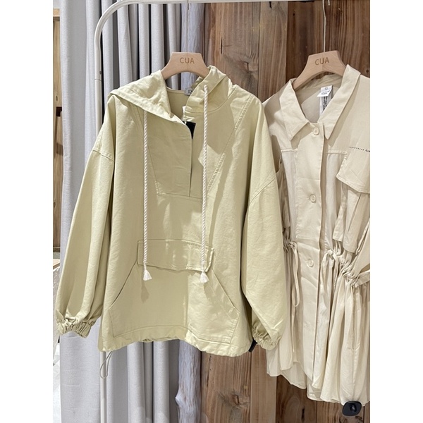 Áo khoác hodie kaki