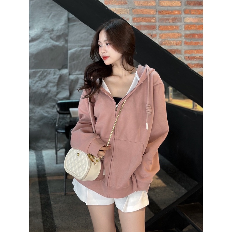 Áo Khoác Nỉ - 88600 - Trơn - FR