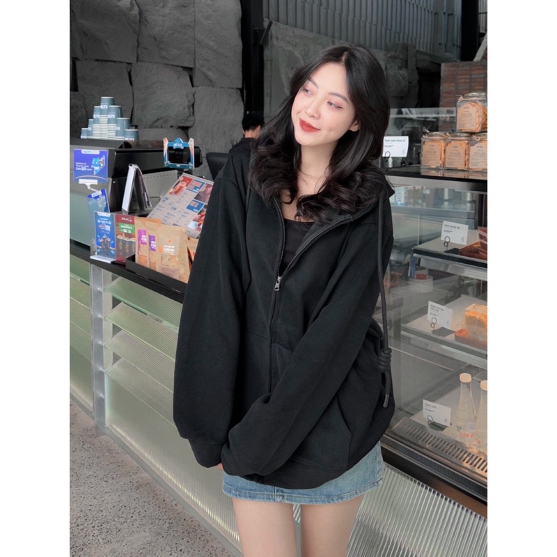 Áo Khoác Nỉ - 88600 - Trơn - FR