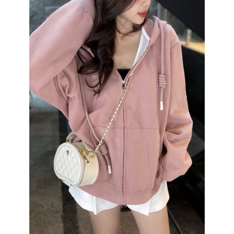 Áo Khoác Nỉ - 88600 - Trơn - FR