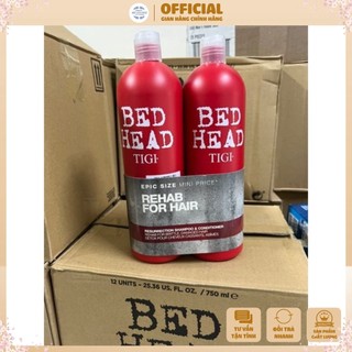 Cặp gội xả tigi đỏ 750ml