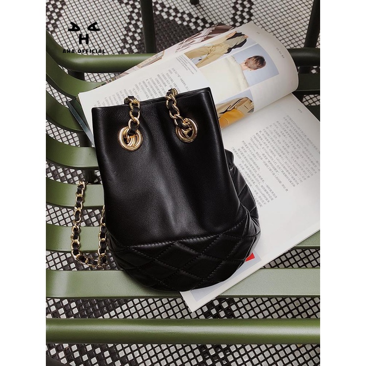 Túi Xách Đeo Vai Phối Dây Xích Kim Cương Tùy Chỉnh Thời Trang