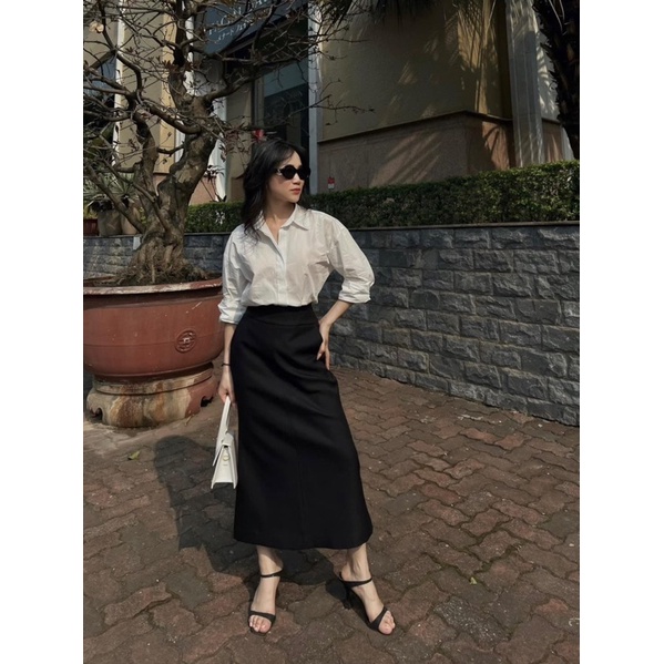 Chân váy dáng dài