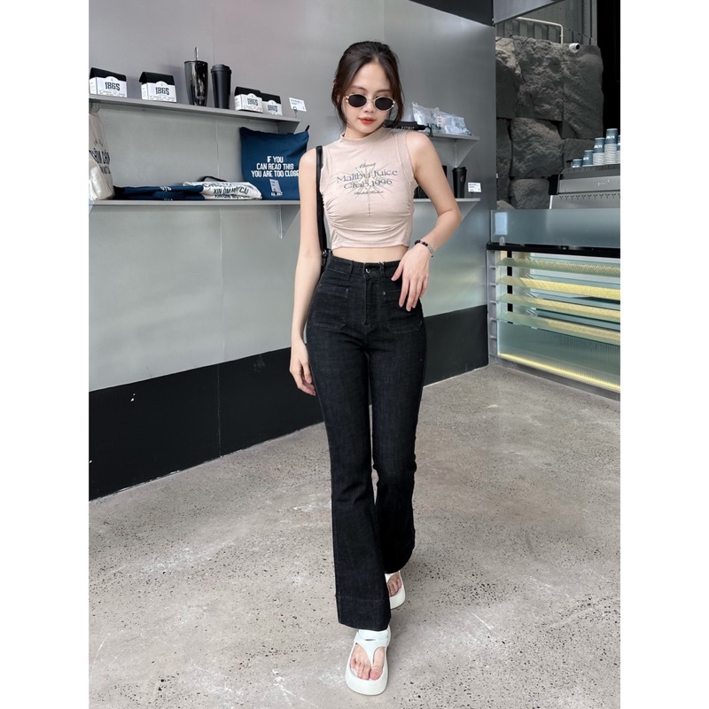 Quần Jean Loe VN - 2 Túi Vuông - Lai7