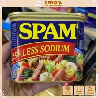 Thịt hộp Spam ít mặn 340gr