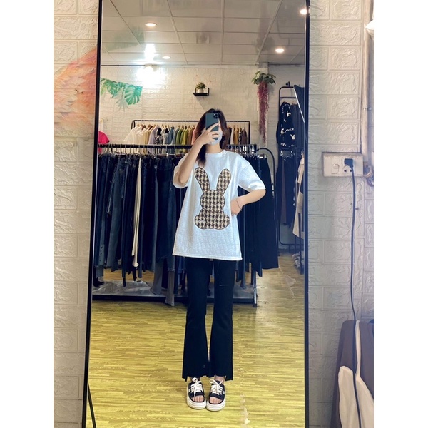 Quần Jean ống loe đen Q409 | BigBuy360 - bigbuy360.vn