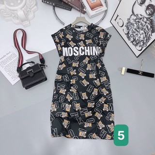 Đầm suông 3D thun lạnh form to
