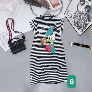 Đầm suông 3D thun lạnh form to