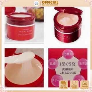  KEM DƯỠNG SHISEIDO AQUALABEL SPECIAL GEL CREAM 5 IN 1