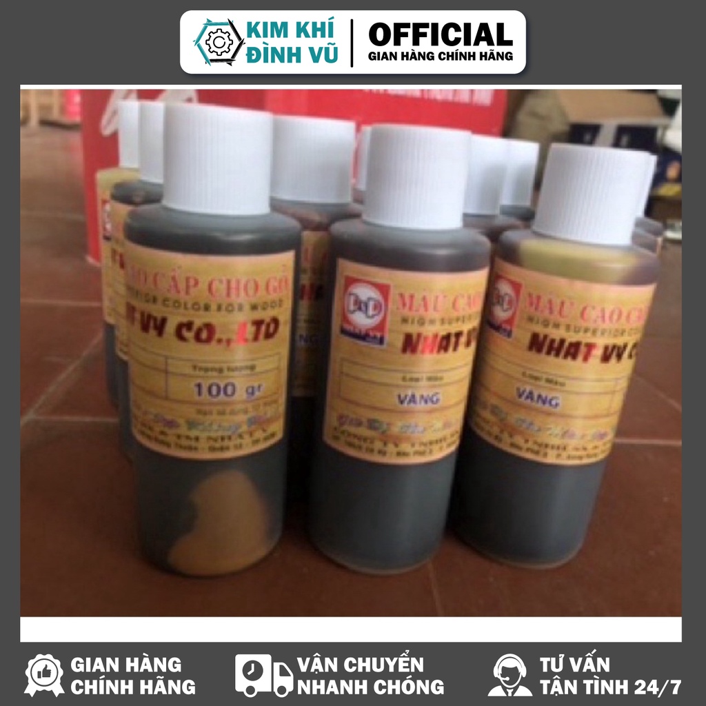 Tinh màu pu cao cấp cánh giá già,cánh gián non dùng cho đồ gỗ