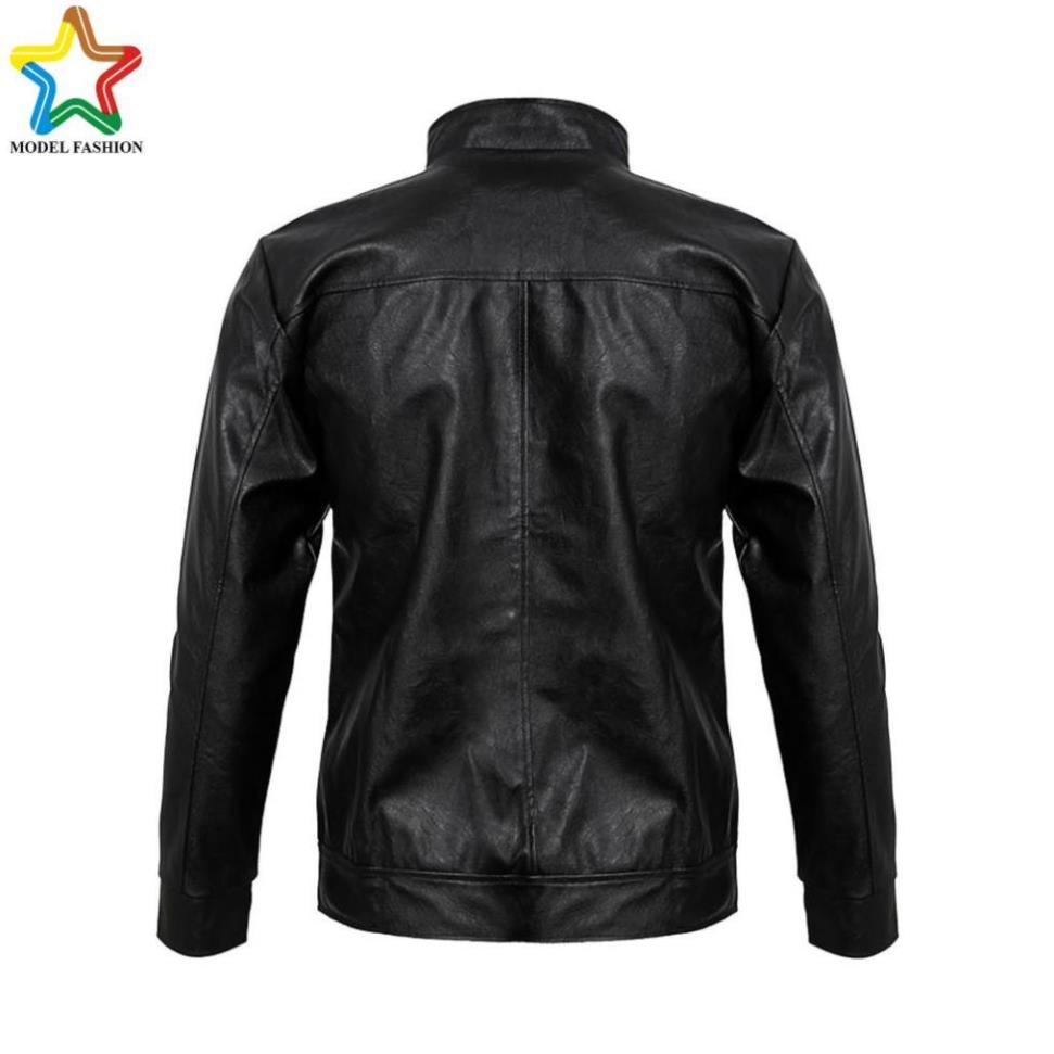 Áo Khoác Da nam hàn quốc PHL Fashion AD9111 Tặng ví Fashion
