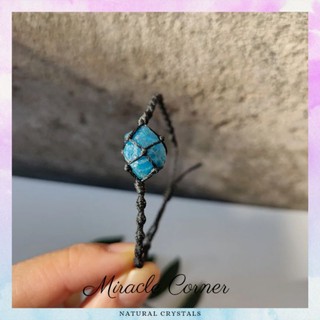 Vòng tay macrame Apatite