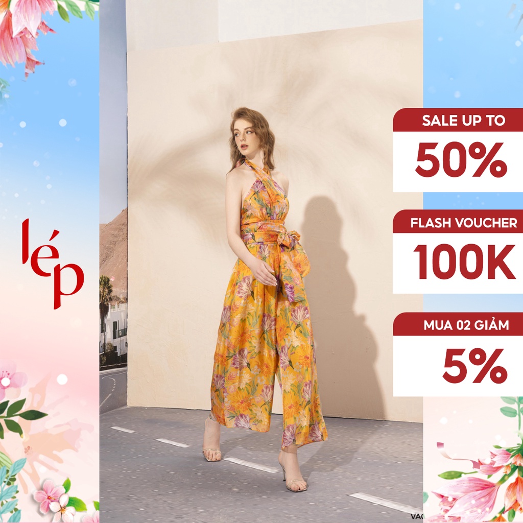 Jum dài cổ buộc xoắn 1VA01755CA Lep'