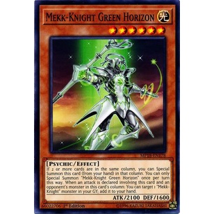 Mekk-Knight Green Horizon-MP18-EN178 Common 1st Edition