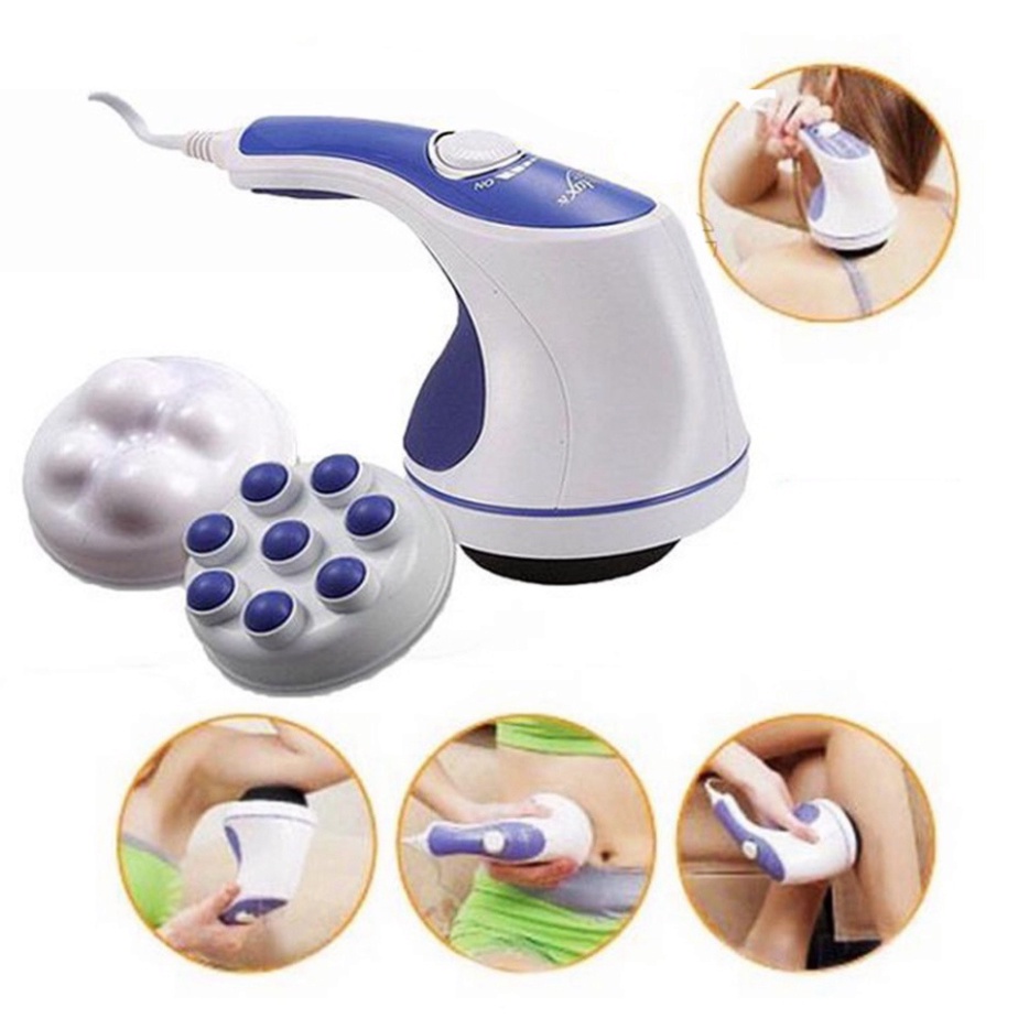 Máy Massage Toàn Thân Relax 5 Đầu Thay Thế - Máy Massage Cổ Vai Gáy Cho Bạn Cảm Giác Thoải Mái, Thư Giãn - Rl1 New