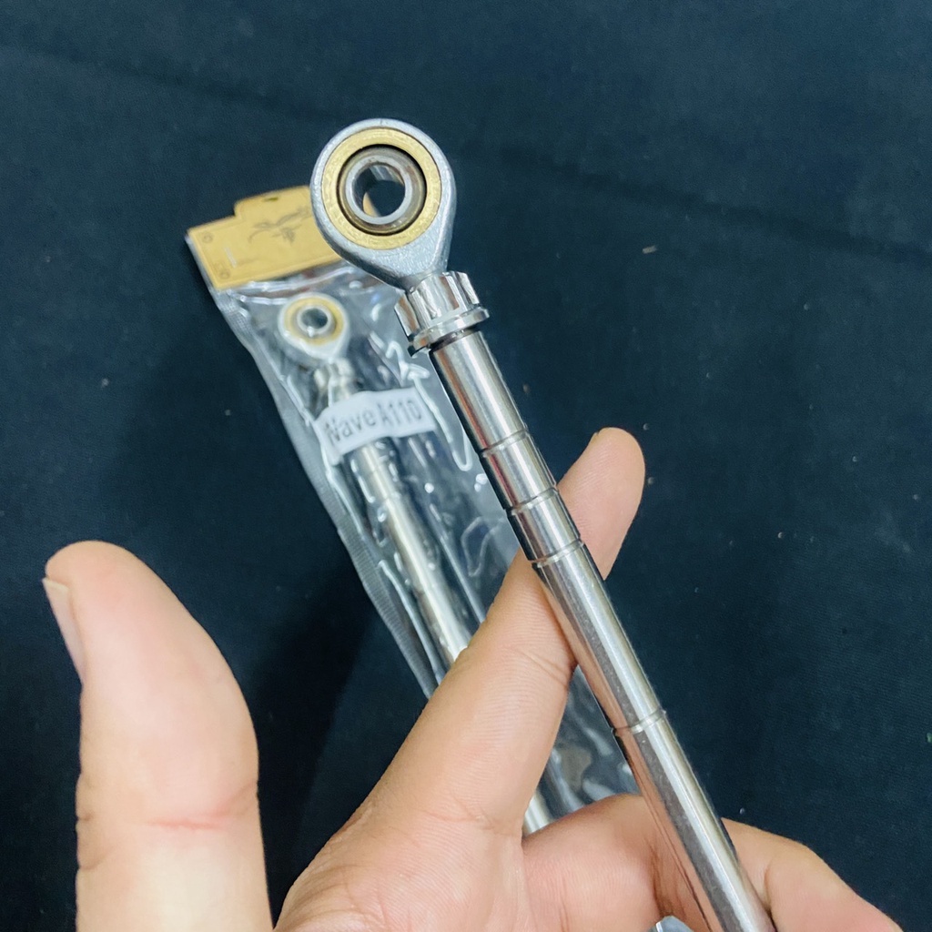 Pát Giữ Má Đùm Sau Salaya Inox Gắn Cho Wave, Dream, Future, Sirius, Exciter Các Đời