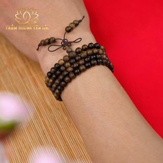 Vòng Trầm Indo 108 Hạt - Mùi Thơm Mạnh