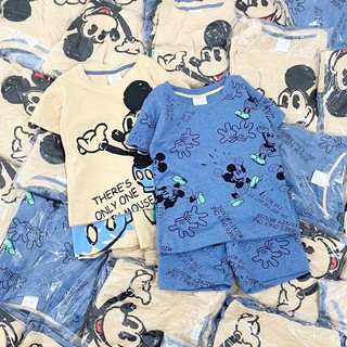 Set 2 bộ cộc tay NEXT mickey bé trai