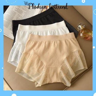 Quần đùi mặc váy nữ cotton tăm viền ren siêu hot ms.a56