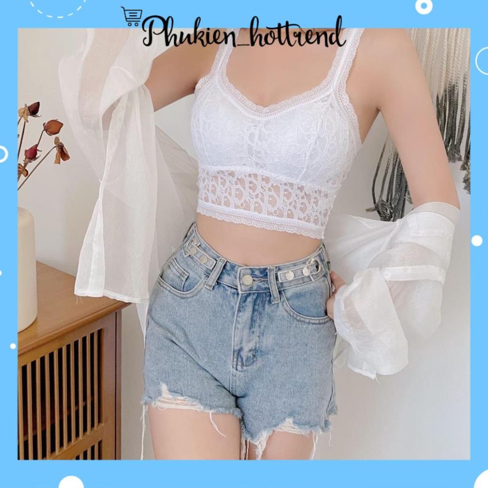 Áo Bra Họa Tiết Ren Hoa Gợi Cảm Tôn Vòng Một Sexy Quyến Rũ Mẫu Di.o
