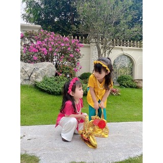 bộ bà ba cho bé- HÀNG CAO CẤP- lụa gấm cực đẹp
